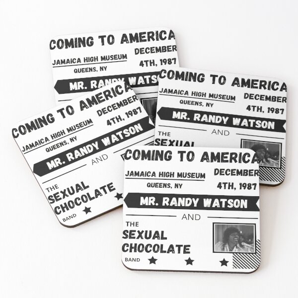 Item preview, Coming To America - Sexual Chocolate Mr. Randy Watson designed and sold by DailyVibe.
