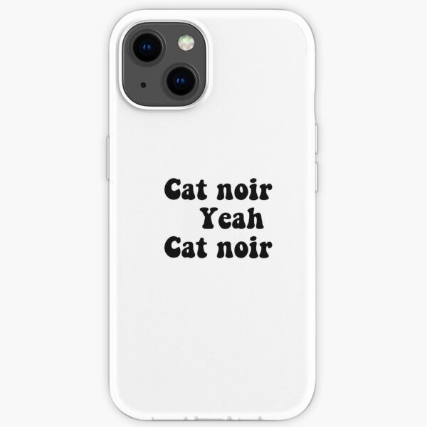 Cat Noir yeah cat noir  iPhone Soft Case