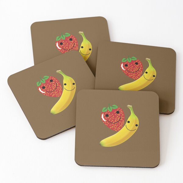 Item preview, Funny Strawberry and Banana  designed and sold by silviaol.