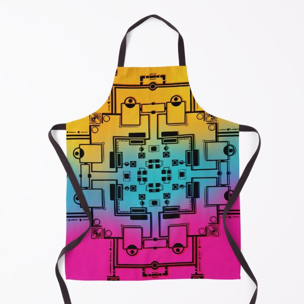 Item preview, Colorful circuitry designed and sold by BryanBearStudio.
