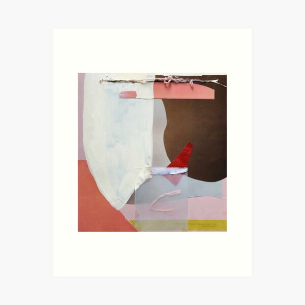 Collage Conversation Art Print