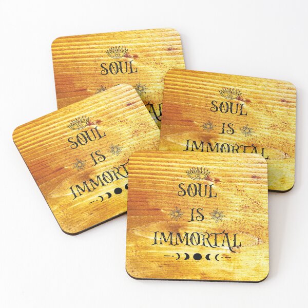 Item preview, Soul Is Immortal Inspiring Spiritual Uplifting Empowering designed and sold by DEEZAYN.