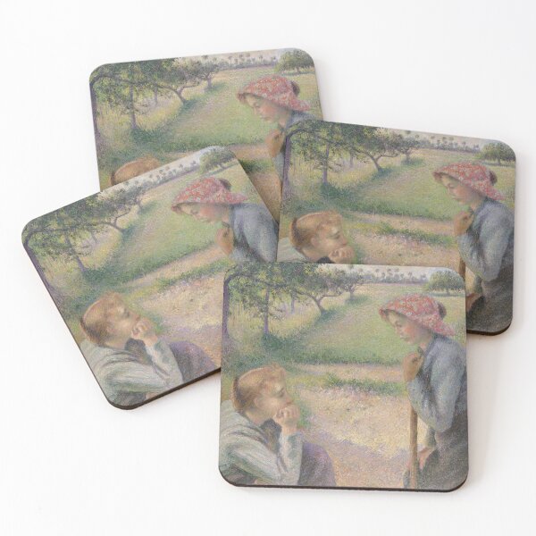 Item preview, Two Young Peasant Women By Camille Pissarro designed and sold by sunny-007.