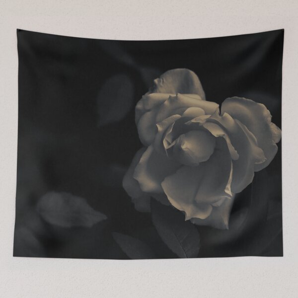 Item preview, Flower - Rose Black and White designed and sold by anafrancisconi.