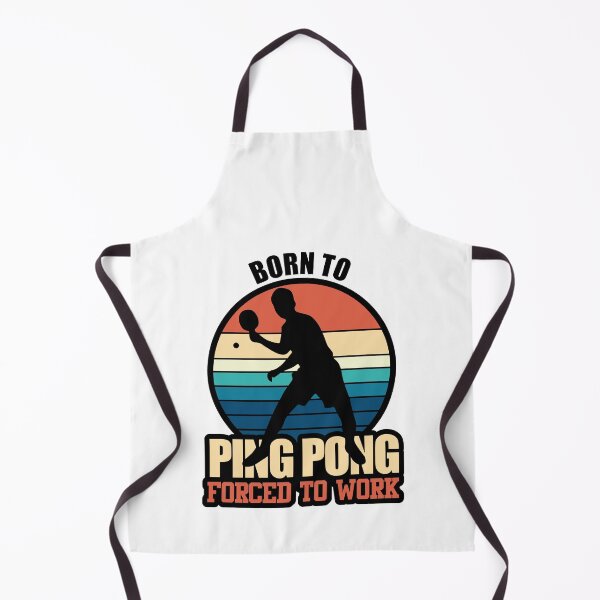 Item preview, Born To Ping Pong Forced To Work | Table Tennis Master designed and sold by GravitiTees.