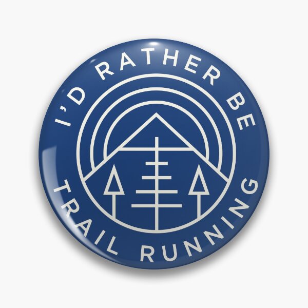 Item preview, I'd Rather Be Trail Running Runner Mountains designed and sold by yelly123.