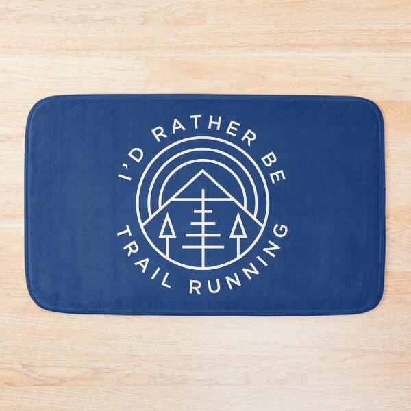 Item preview, I'd Rather Be Trail Running Runner Mountains designed and sold by yelly123.
