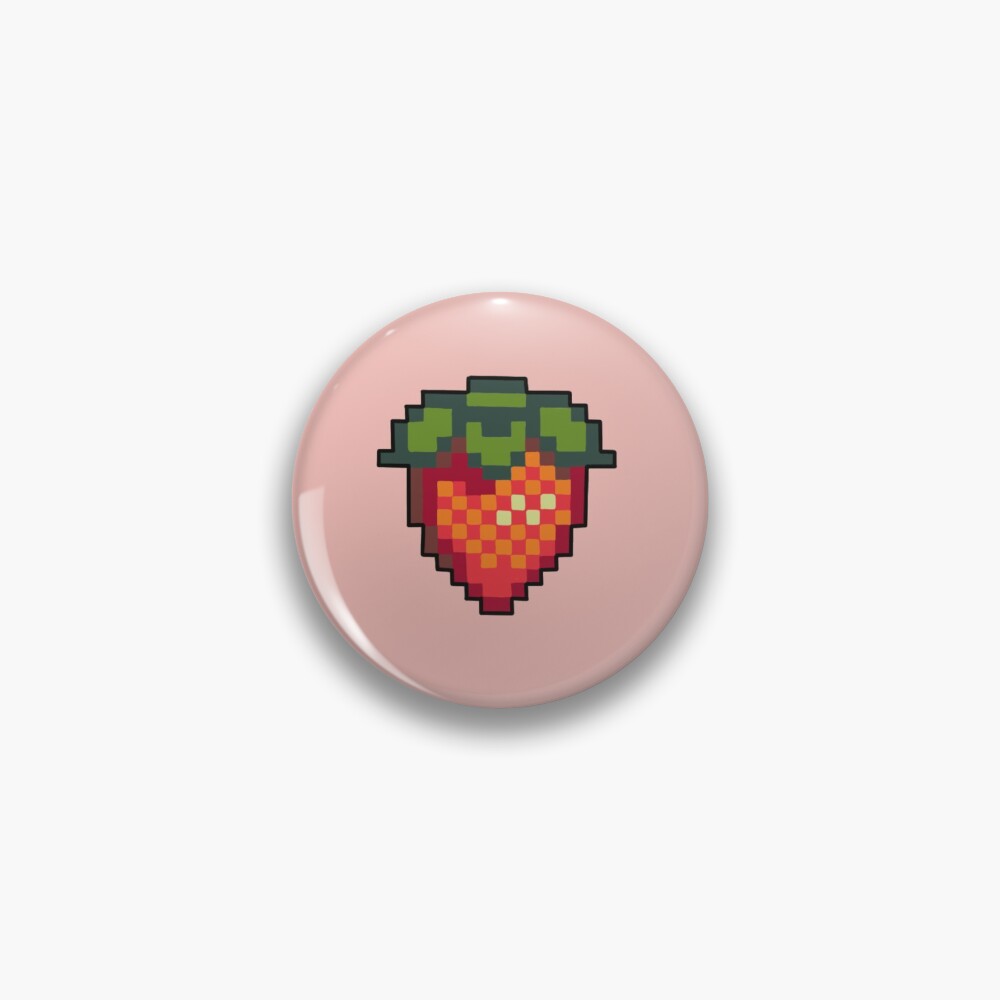 "stardew valley strawberry " Pin for Sale by DofA Redbubble