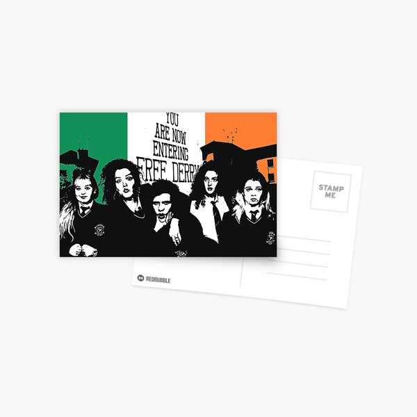 Derry girls Postcard