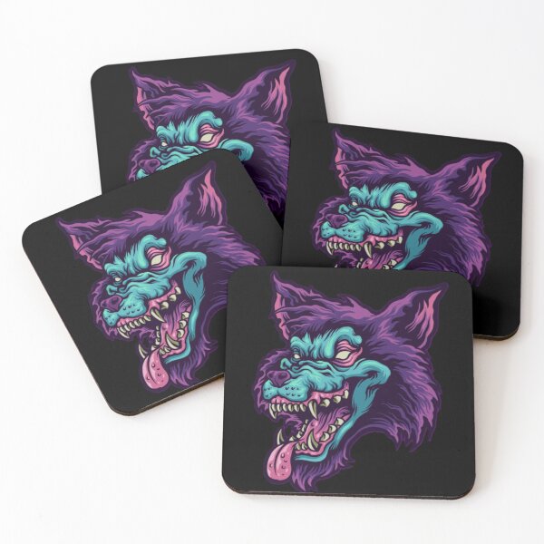 Item preview, Zombie Wolf Head T-shirt designed and sold by     WaifuSketch.