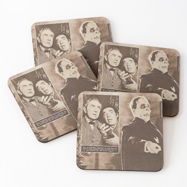 Item preview, LUGOSI-CHANEY VINTAGE HORROR FILMS designed and sold by lindalooart.