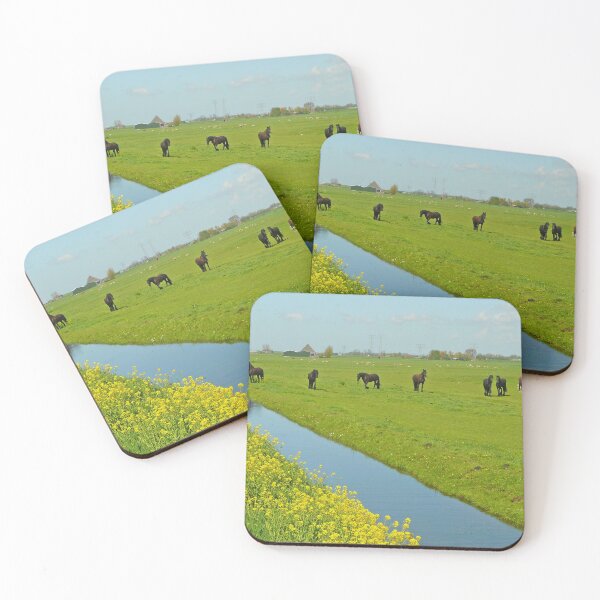 Item preview, Horses in polderland designed and sold by jchanders.