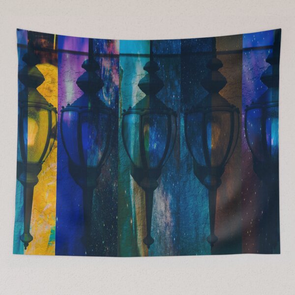 Item preview,  Lamp Posts- Teal designed and sold by Designs By YL.