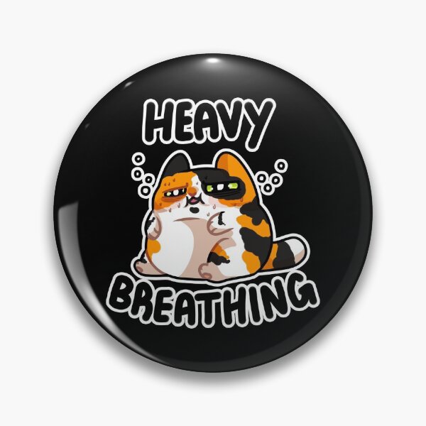 Item preview, Heavy Breathing Fat Kitty designed and sold by Kaijukat.