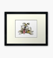playful Framed Print