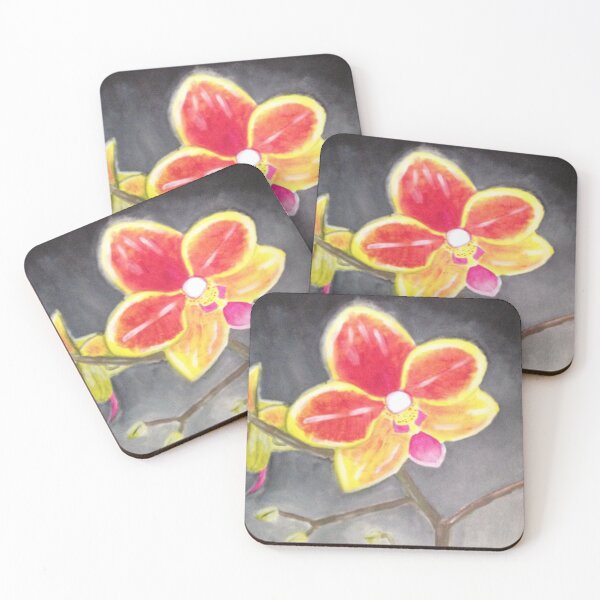 Item preview, Orange Orchid designed and sold by KbozFineArt.