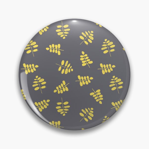 Item preview, Yellow Stems on Grey Background - Pantone colors 2021 designed and sold by Mommyisakeeper.