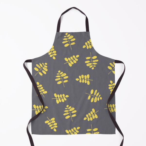 Item preview, Yellow Stems on Grey Background - Pantone colors 2021 designed and sold by Mommyisakeeper.