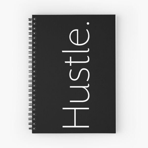 Item preview, Hustle Typography Design designed and sold by Urban-and-Blue.