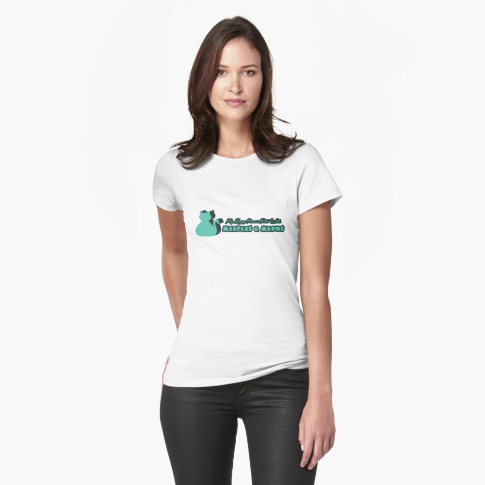 Item preview, Fitted T-Shirt designed and sold by pudgycatgames.