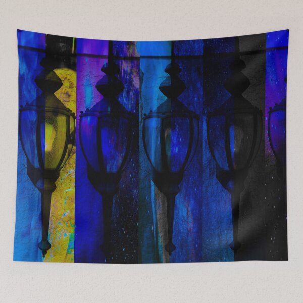 Item preview, Lamp Posts- Blues designed and sold by Designs By YL.