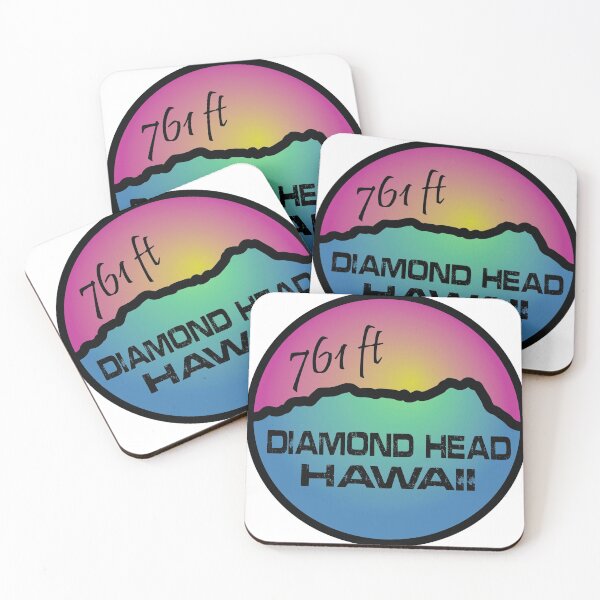 Item preview, Diamond Head Hike - 761 ft designed and sold by afullerdesign.