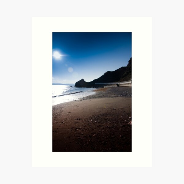 Item preview, Meadfoot Beach Silhouette  designed and sold by pixel8it.