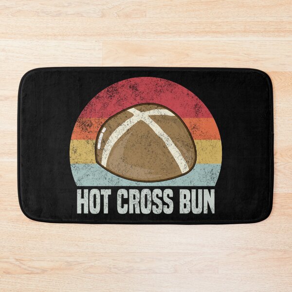 Item preview, Hot Cross Bun Easter Retro Vintage 1970s designed and sold by Kawaiindoodle.