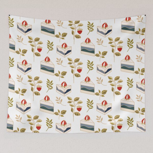 Item preview, Strawberry and wave cake pack designed and sold by artflorara.