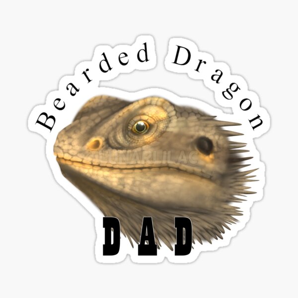 Item preview, Bearded Dragon - Dad designed and sold by LunarLilac1.