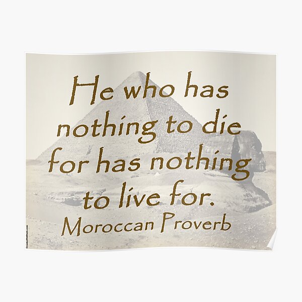 moroccan proverbs