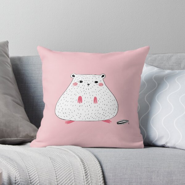 Hamster Throw Pillow