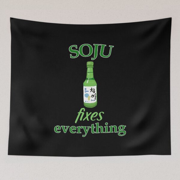 Item preview, soju. soju fixes everything designed and sold by doctors-apparel.