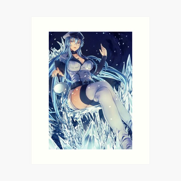 Kawai Anime Girls Art Print