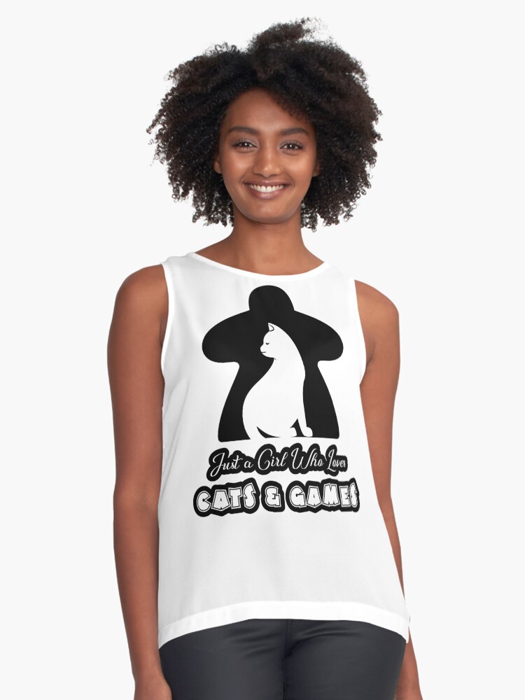 Item preview, Sleeveless Top designed and sold by pudgycatgames.