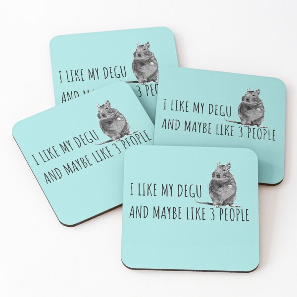 Item preview, I Like My Degu - Adorable and Playful Degu designed and sold by CWolff.