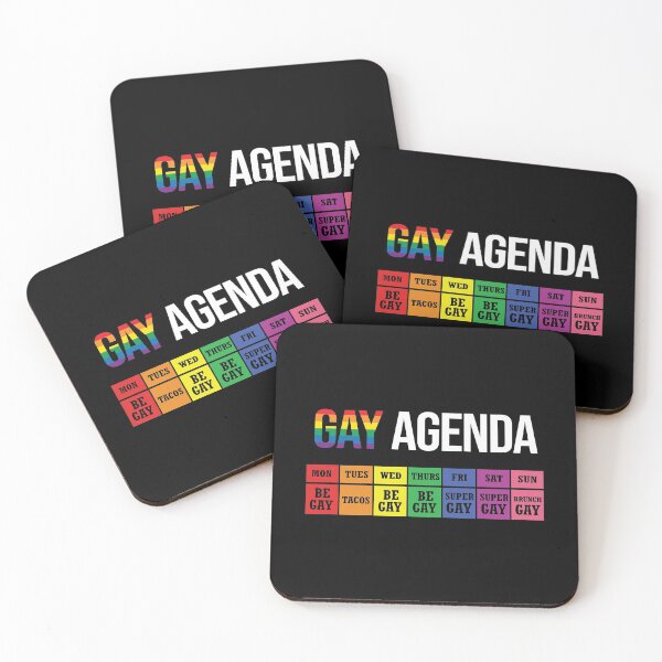 Item preview, LGBTQ Gay Agenda Pride designed and sold by SoLarghi.