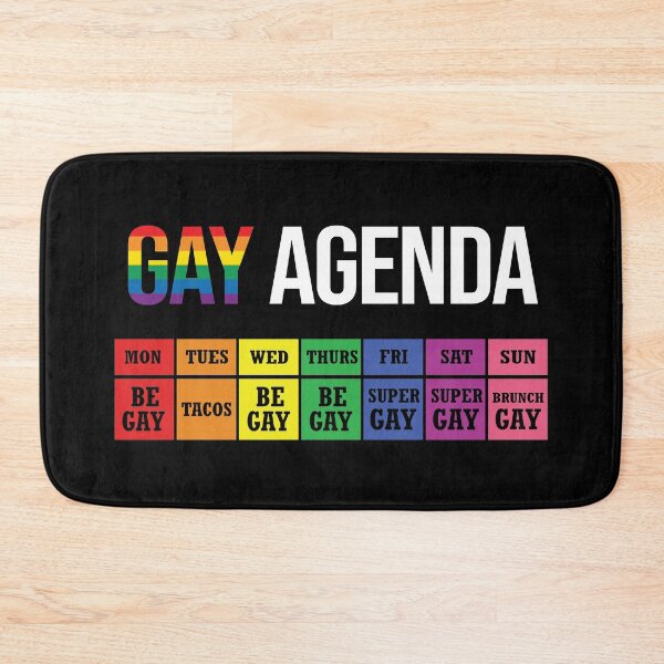 Item preview, LGBTQ Gay Agenda Pride designed and sold by SoLarghi.
