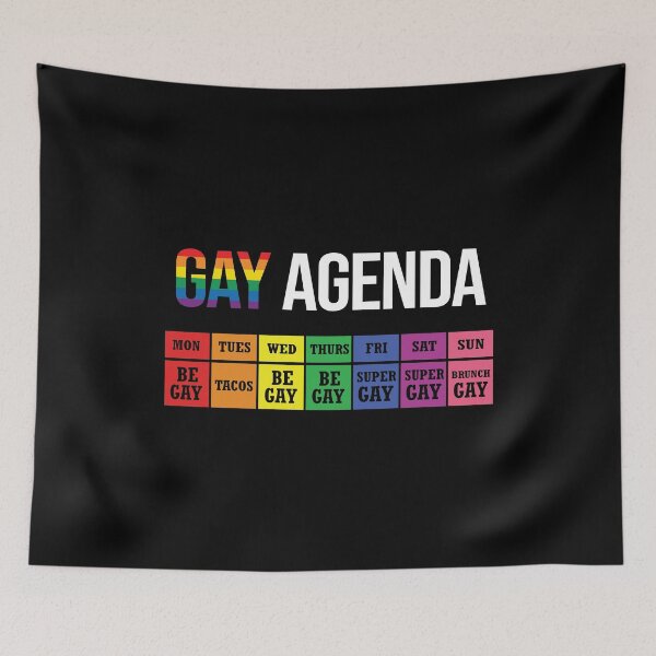 Item preview, LGBTQ Gay Agenda Pride designed and sold by SoLarghi.