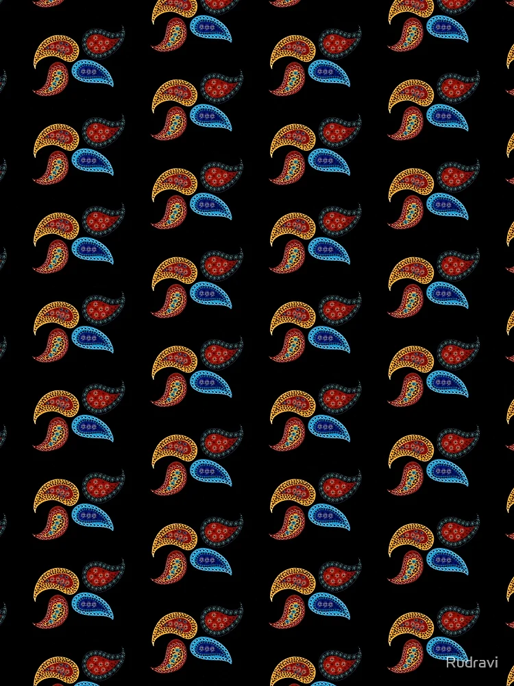 Thumbnail 3 of 3, Scarf, Shankh Pattern designed and sold by Rudravi.