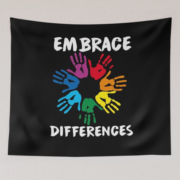 Item preview, Embrace Differences Autism Awareness T Shirt designed and sold by HammonArt.