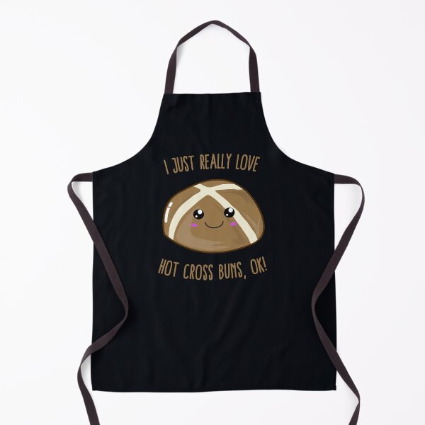 Item preview, I Just Really Love Hot Cross Buns, OK! Kawaii designed and sold by Kawaiindoodle.