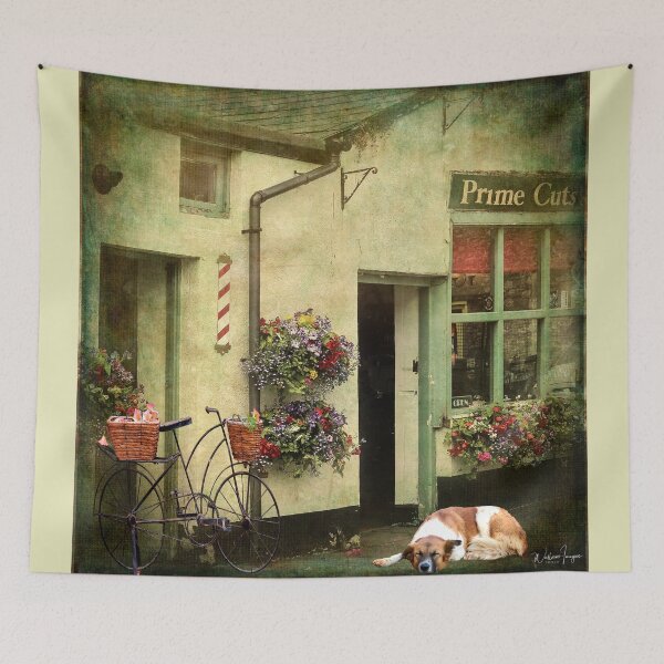 Item preview, Sleepy Village designed and sold by wallarooimages.