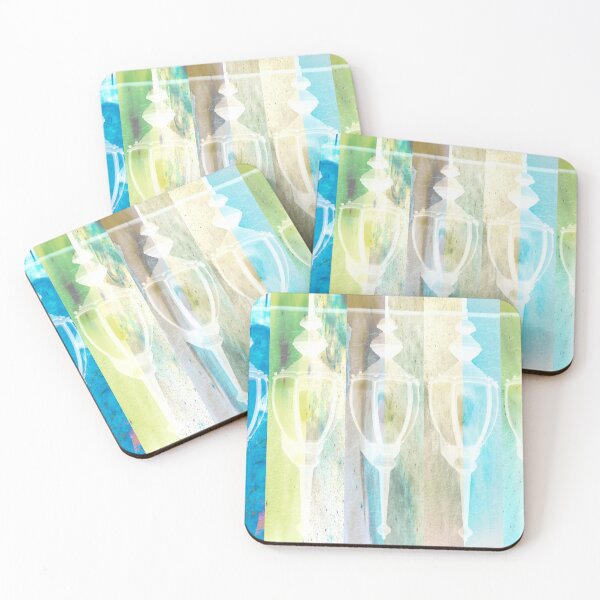 Item preview, Lamp Posts- Beachy Pastels designed and sold by Designs By YL.