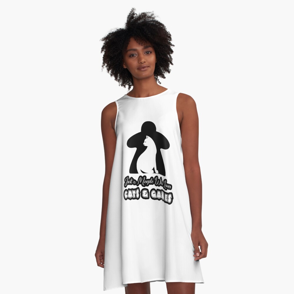 Item preview, A-Line Dress designed and sold by pudgycatgames.