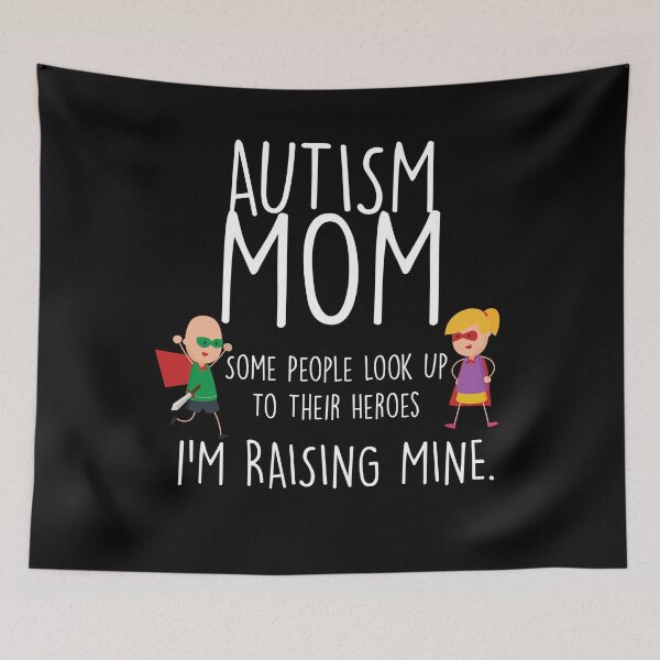 Artikelvorschau, Autism Mom Ich erhebe mein Autism Awareness T-Shirt entworfen und verkauft von HammonArt.