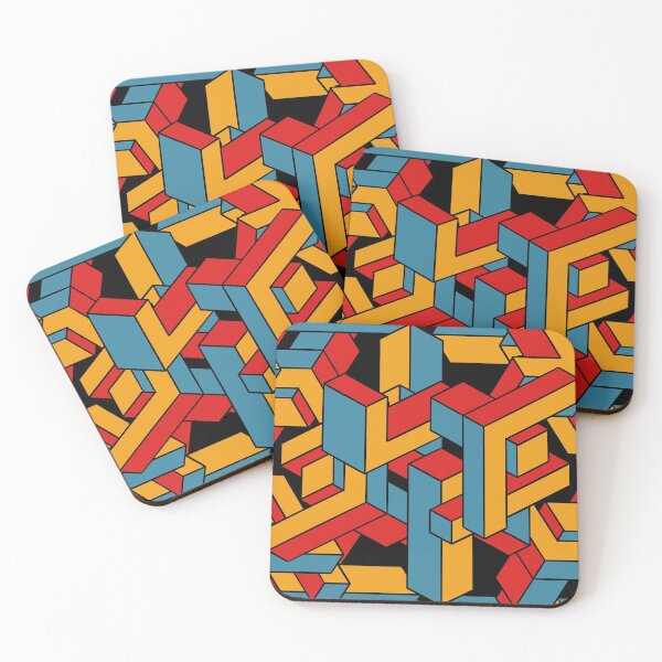 Item preview, Tri-tone Escher  designed and sold by BryanBearStudio.