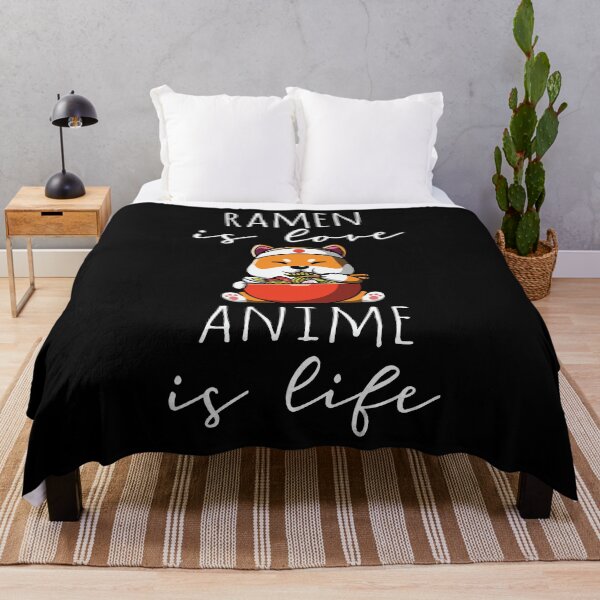 Item preview, Ramen is Love Anime is Life, lindo regalo de tazón de comida japonés de fideos Ramen designed and sold by PrintOfi.