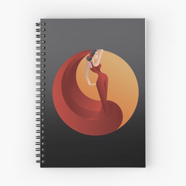 Item preview, Art Deco styled Spain Flamenco dancer designed and sold by JeraRS.