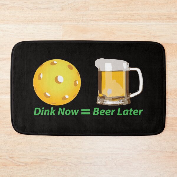 Item preview, Dink Now = Beer Later Pickleball Pickle ball designed and sold by JAZTshirt.